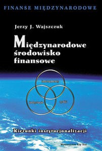 Międzynarodowe środowisko finansowe Kierunki instytucjonalizacji 