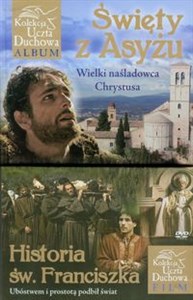 Święty z Asyżu Wielki naśladowca Chrystusa z płytą DVD 