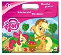 My Little Pony Teczka 4 ksiażki i komplet kredek books in polish