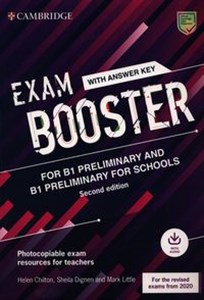 Exam Booster for B1 Preliminary and B1 Preliminary for Schools with Answer Key with Audio for the Revised 2020 Exams  