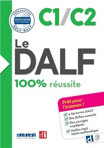 DALF 100% reussite C1/C2 książka + didierfle app Polish bookstore
