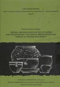 Poznań - Nowe miasto Źródła archeologiczne do studiów nad pradziejami i wczesnym średniowieczem dorzecza środkowej Warty chicago polish bookstore