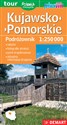 Kujawsko - Pomorskie Podróżownik mapa turystyczna 1:250 000 Polish bookstore