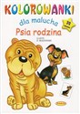 Kolorowanki dla malucha Psia rodzina Polish Books Canada