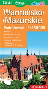 Warmińsko-Mazurskie Podróżownik mapa turystyczna 1:250 000 books in polish