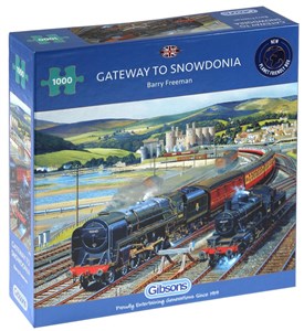 Puzzle 1000 Brama do Snowdonii/Walia G3  Polish bookstore