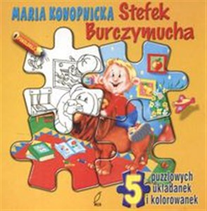 Stefek Burczymucha 5 puzlowych układanek i kolorowanek pl online bookstore