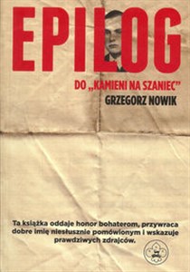 Epilog do Kamieni na szaniec Bookshop