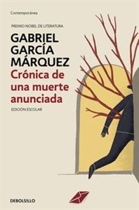 Cronica de una muerte anunciada literatura hiszpańska wydanie szkolne chicago polish bookstore