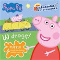 Peppa Pig Układanka - Kolorowanka W drogę. - Opracowanie Zbiorowe