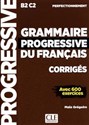 Grammaire progressive du Francais Perfectionnement poziom B2/C2 Avec 600 exercices - Maia Gregoire books in polish