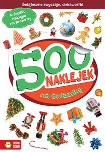 500 naklejek na Gwiazdkę bookstore