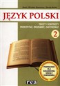 Język polski 2 Podręcznik Teksty i konteksty Przeczytać, zrozumieć, zastosować Zasadnicza szkoła zawodowa - Polish Bookstore USA