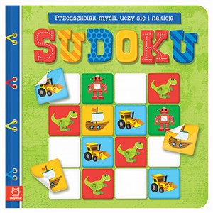 Sudoku Przedszkolak myśli uczy się i nakleja online polish bookstore