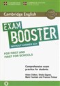 Cambridge English Exam Booster for First and First for Schools with Audio  Comprehensive Exam Practice for Students polish usa