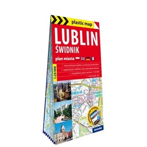 Lublin i Świdnik foliowany plan miasta 1:20 000  