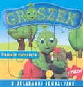 Groszek poznaje zwierzęta 3 układanki edukacyjne  books in polish