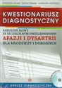 Kwestionariusz diagnostyczny zaburzeń mowy ze szczególnym uwzględnieniem afazji i dysartrii dla młodzieży i dorosłych + CD chicago polish bookstore