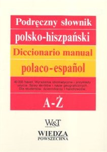 Podręczny słownik polsko-hiszpański A - Ż Bookshop