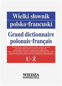 Wielki słownik polsko-francuski T. 5 U-Ż chicago polish bookstore