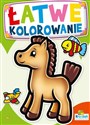 Łatwe kolorowanie. Konik  