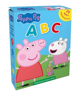 Świnka Peppa. ABC. Karty edukacyjne w pudełku  Bookshop