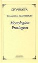 Monologion Proslogion in polish