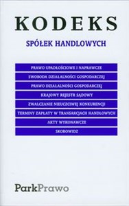 Kodeks spółek handlowych   