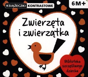 Książeczki kontrastowe Zwierzęta i zwierzątka Polish Books Canada