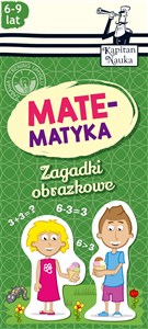 Kapitan nauka Zagadki obrazkowe Matematyka 6-9  lat chicago polish bookstore