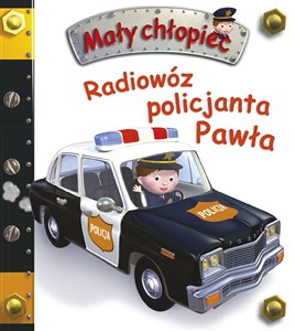 Radiowóz policyjny Pawła. Mały chłopiec bookstore