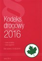 Kodeks Drogowy 2016 Polish bookstore