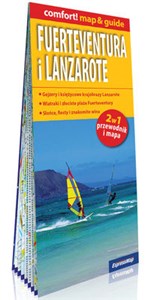 Fuerteventura i Lanzarote laminowany map&guide (2w1: przewodnik i mapa) bookstore