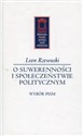 O suwerenności i społeczeństwie politycznym - Leon Rzewuski Polish bookstore