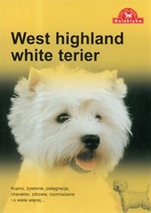 West highland white terier bookstore