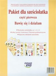 Pakiet dla sześciolatka Część 1 Bawię się i działam Polish Books Canada