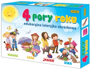 4 pory roku Edukacyjna loteryjka obrazkowa  polish usa