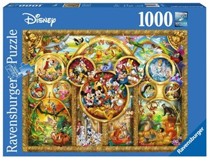 Puzzle 2D 1000 Najpiększniejsze momenty Disneya 15266 Canada Bookstore