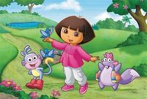 Dora z ptaszkami Puzzle Maxi 20   