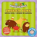 Karty obrazkowe Zwierzęta dzikie Kolorowe karty + poradnik dla opiekunów  