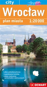 Wrocław mapa samochodowa plastik 1:20000 bookstore