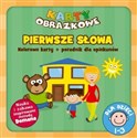 Karty obrazkowe Pierwsze słowa Kolorowe karty + poradnik dla opiekunów - Opracowanie Zbiorowe