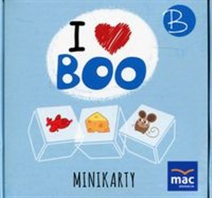 I love Boo Język angielski Poziom B Minikarty Przedszkole  