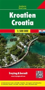 Chorwacja mapa drogowa 1:500 000  
