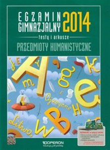 Egzamin gimnazjalny 2014 Przedmioty humanistyczne Testy i arkusze buy polish books in Usa