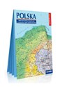 Polska. Mapa ogólnogeograficzna i administracyjno - samochodowa laminowana mapa XXL bookstore