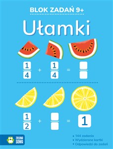 Blok zadań 9+ Ułamki in polish