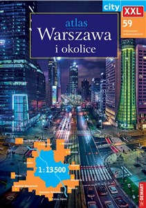 Warszawa i okolice Atlas miasta 1:13 500 to buy in Canada