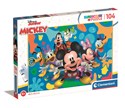 Puzzle 104 Super kolor Disney mickey and friends 25745  - 