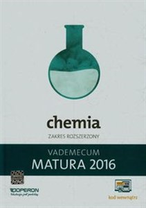 Matura 2016 Chemia Vademecum Zakres rozszerzony Szkoła ponadgimnazjalna online polish bookstore